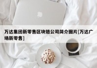 万达集团新零售区块链公司简介图片[万达广场新零售]